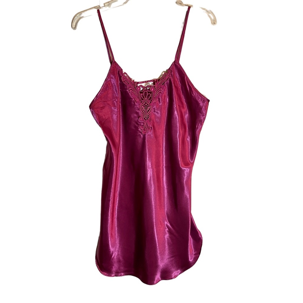 Inner Most NWOT Rose Satin Slip Dress Size Small